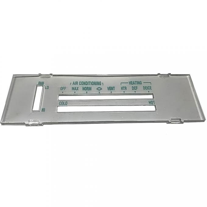 OER 1970 Chevrolet Chevelle, El Camino, Lens, Heater - A/C Control Panel, With A/C IN6673Z