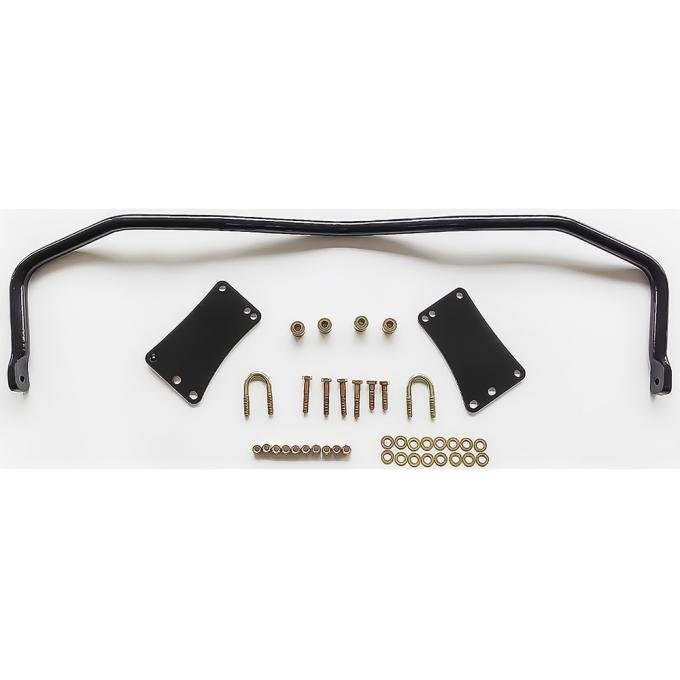 1964-72 El Camino, GTO, Skylark, Rear Sway Bar, Stabilizer Bar, 1" Diameter, Black Powder Coated Finish