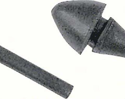 OER 1947-91 Tapered Bullet Style Rubber Stoppers Fits 1/4" Hole A4250
