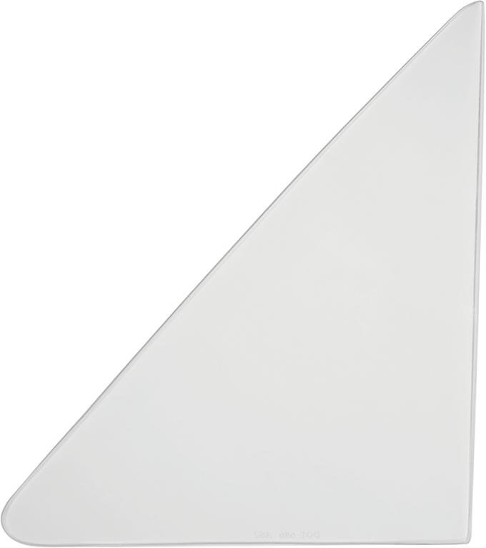 1964-65 Chevrolet Chevelle, Buick Special, Skylark, Olds F85, Cutlass, Pontiac Tempest, 2 Door Hardtop, 1964-67 4 Door Sedan/Wagon/El Camino, Vent Window Glass, LH, Clear