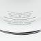 1966-69 Chevrolet, Open Element Chrome Air Cleaner Lid, 14", with Curved Imprint Verbiage, GM Licensed