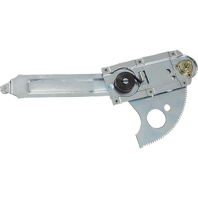OER 1970-72 Chevelle, Monte Carlo, GTO, Skylark, LeMans, Grand Prix, 1970 Tempest, Manual Door Window Regulator, 2-Door Hardtop or Convertible, LH, Replaces GM# 8789925