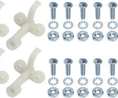 OER 1958- 63 GM Headlamp Adjuster Hardware Set - 64 Piece Set B1435