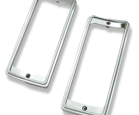 1972 Chevrolet Monte Carlo, Bezel, Chrome, Park & Turn Signal Lamp, Pair