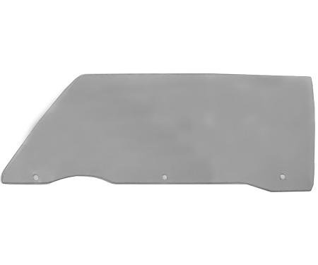 1967-68 Chevrolet Impala, GM Full Size Convertible, Front Door Glass, Gray Custom Tint, LH