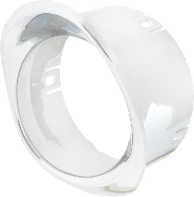1966-67 Chevrolet Chevelle, Malibu, El Camino, Air Vent Ball and Bezel Set, Chrome, LH Driver Side