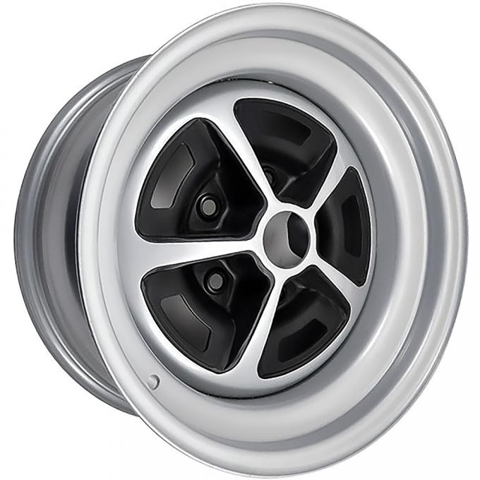 OER 1969-70 Chevrolet, Steel Wheel, 5 Spoke SS Style, 14" x 7", 5 x 4-3/4" Bolt Pattern, Silver WV418A