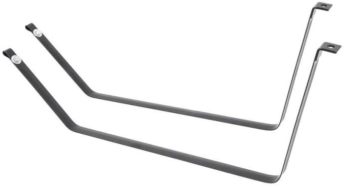 OER 1978-83 Century, Malibu, Cutlass, LeMans, Fuel Tank Mounting Straps, for Station Wagon & 4 Door Sedan Models, EDP Coated, Pair FT66ED