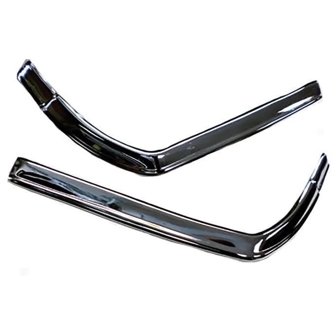 1970-72 Chevrolet Monte Carlo, Molding, Vinyl Top End Cap, Pair