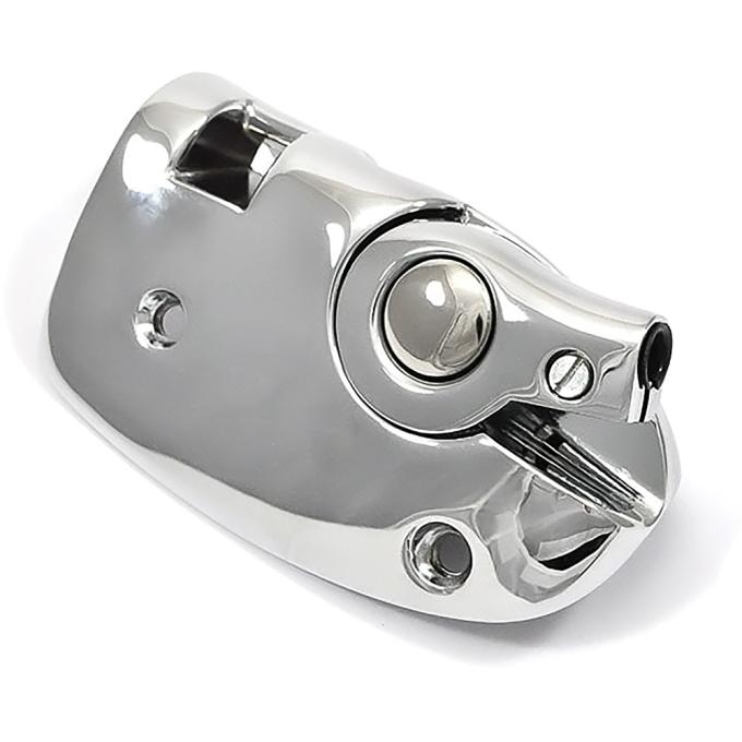 1966-67 Chevelle, Cutlass, GTO, Skylark Convertible Models, LH Driver Side Sun Visor Support, Convertible Top Receptacle