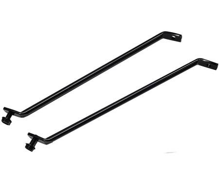 1964-72 Chevrolet Chevelle, El Camino, 1970-72 Monte Carlo, Fender To Core Support Brace, Pair