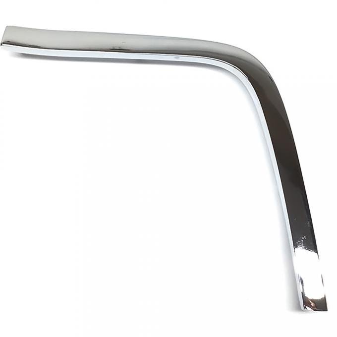 OER 1964 Oldsmobile Cutlass, 442, F85, Vista Cruiser, Front Fender Eyebrow Molding, Chrome, LH XP4502T