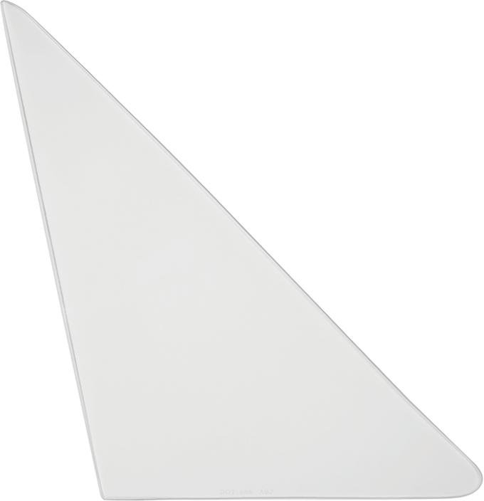 1966-67 Buick GS, Special, Skylark, Olds F85, Cutlass, Pontiac GTO, LeMans, 2 Door Sedan, Vent Window Glass, RH, Clear
