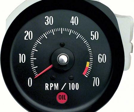 OER 1971 Chevelle SS/Monte Carlo SS Tachometer 6500 RPM Red Line 5657407