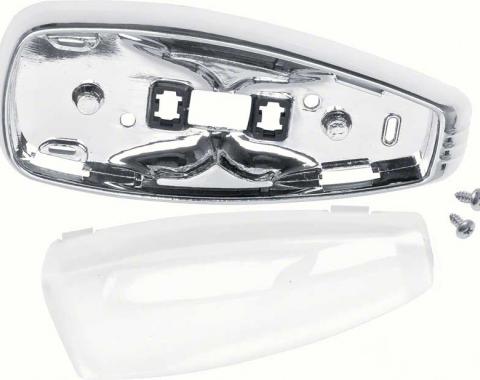 Redline Restomotive® 1960-1970 GM Car Dome Light Lens Kit Without Harness