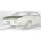 1970-72 Oldsmobile Cutlass Supreme Hardtop, Trunk Lid, Rear Deck Lid