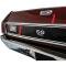 1970-72 El Camino, 1971-72 GMC Sprint, Tailgate Molding, Upper, Bright Finished Aluminum, Includes Clips