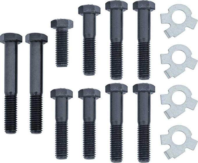 OER 1970-74 Firebird, Trans Am, Exhaust Manifold Bolt Set, 400, 455, Ram Air II, IV, HO, 14 Piece Set A8700126