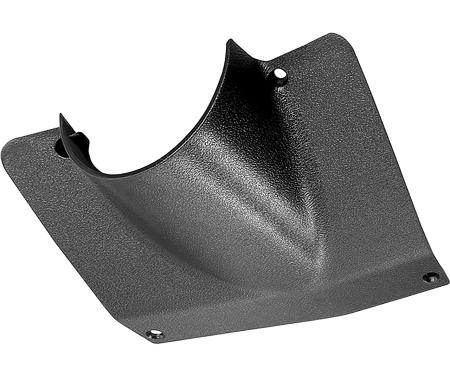 OER 1969 Chevelle, Malibu, El Camino, Lower Dash Steering Column Cover, Black, Replaces GM# 3939627