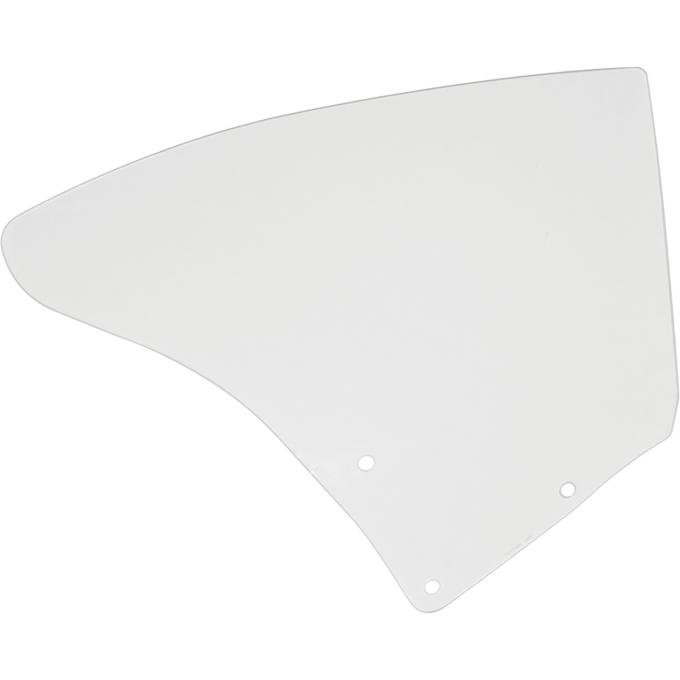 1968-72 Olds F-85, Cutlass, 442, 1968-69 Cutlass Supreme, 2 Door Hardtop, Quarter Window Glass, RH, Clear
