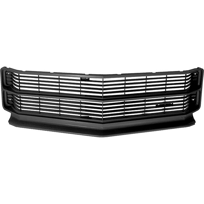 1971 Chevelle, Malibu, El Camino, Grill, Super Sport Models, Black
