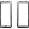 1972 Monte Carlo, Grill and Park Lamp Bezel Set, Chrome/Argent Silver