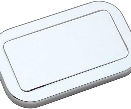 OER 1978-2000 GM, Chrome Master Cylinder Cover, for 3-1/2" x 6" Cap T9635