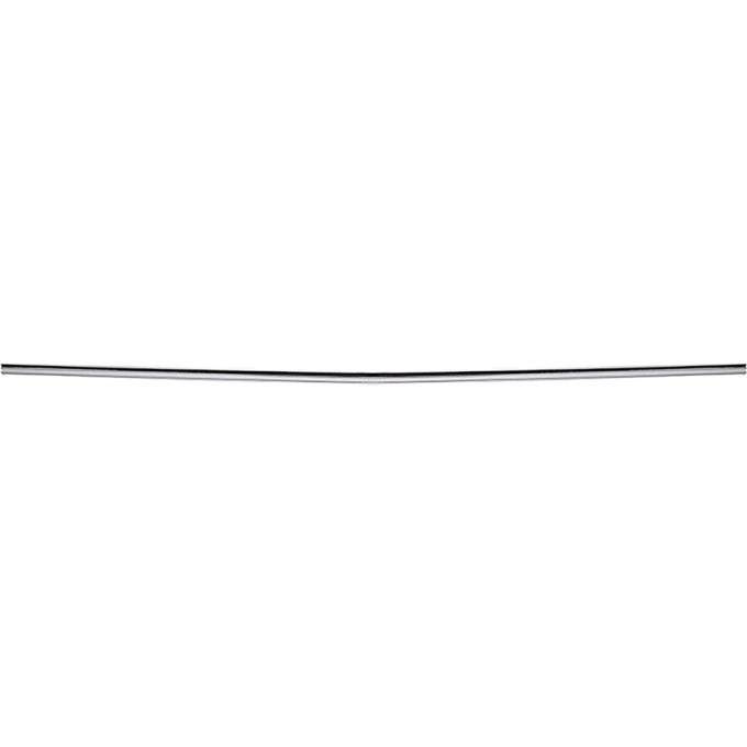 1968 Chevelle, Malibu, Rear Body/Tail Lamp Panel Molding, Upper, Bright Finished Aluminum