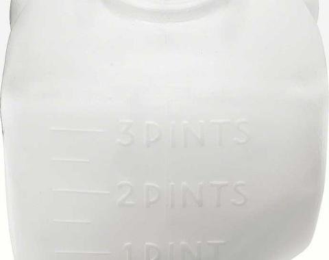 OER 1962-1977 Chevy, Buick, Olds, Pontiac, Windshield Washer Jar, Various Models 3840083