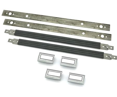 OER 1978-1983 Pontiac GTO, LeMans, Tempest, Door Pull Strap Kit, Gray, 16", Kit IN1602Z
