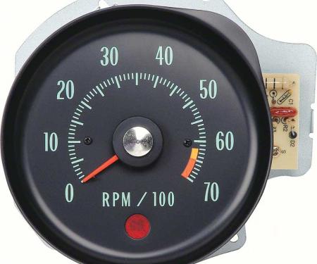 OER 1970 Chevelle SS, Monte Carlo, Tachometer, 6500 RPM Redline, GM Licensed 6469983