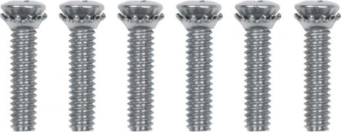 OER 1955-60 Chevrolet Door Striker Screw Set of 6 TF400430