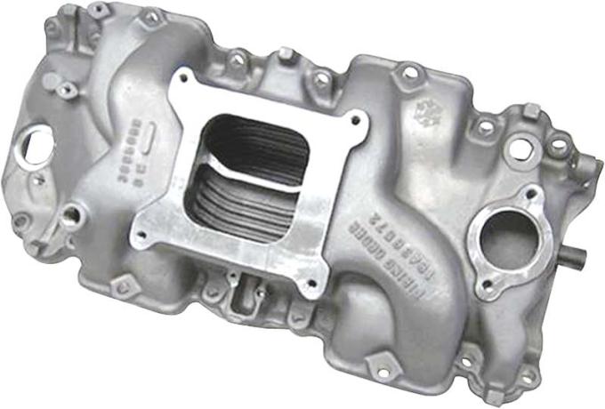 OER 1965 Impala, Bel Air, Corvette, Intake Manifold, Big Block, Rectangular Port, Open Plenum 16128