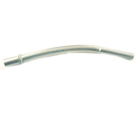 OER 1967-79 Buick, Chevrolet, GMC, Pontiac, Curved Oil Pan Dip Stick Tube, Upper, Small Block, 6-1/2" from Shoulder To Top Of Tube 3876870