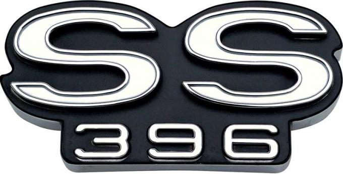 OER 1969 CHEVELLE "SS 396" GRILL EMBLEM 3942781