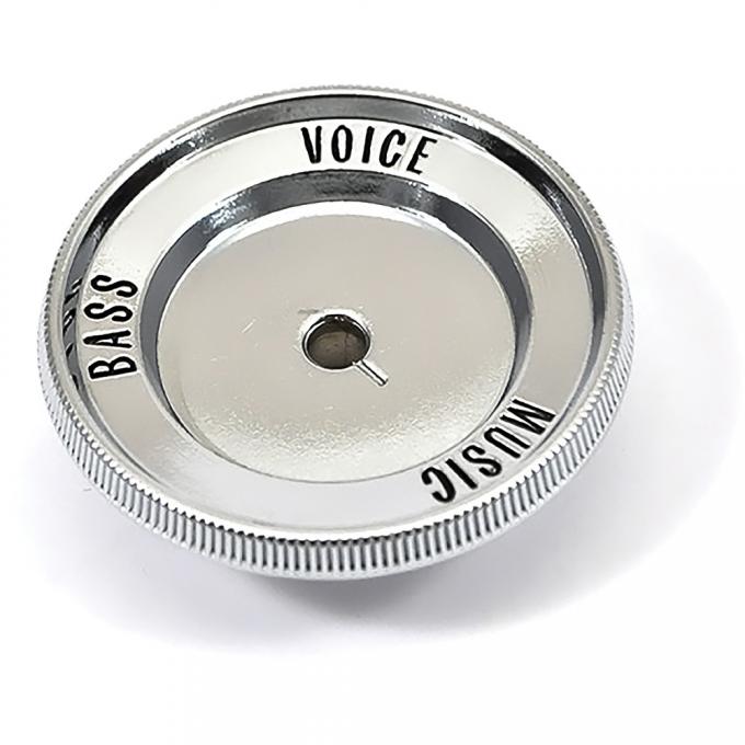 OER 1969-1972 Oldsmobile Cutlass, 442, F85, Inner Radio Knob. Bass Voice and Music 404889