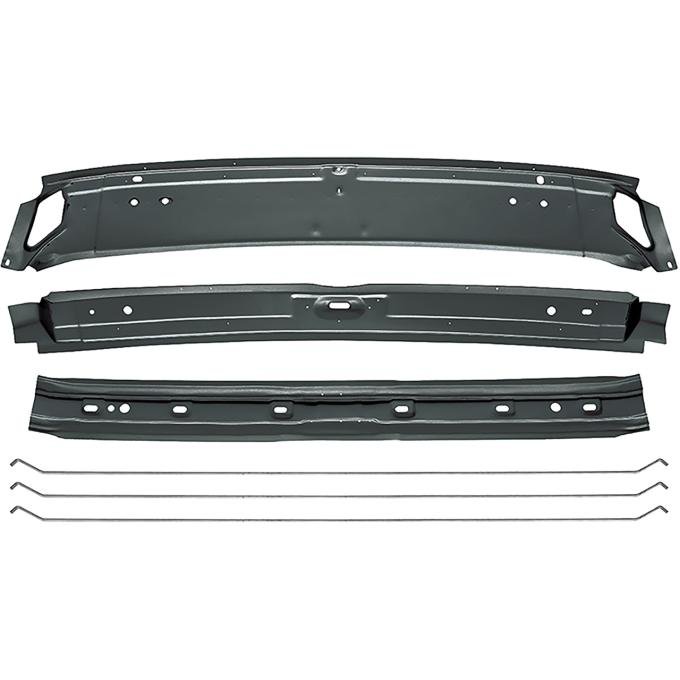 1968-72 El Camino, 1971-72 Sprint, Roof Panel Brace Set with Headliner Bows, 6-Piece