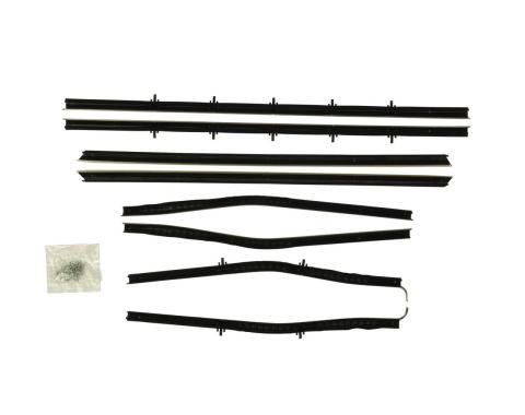 Metro Moulded Parts Window Sweeper Kit Fits 1966-67 Cutlass 2 Door Hardtop. 8 Piece. WC 7300-16