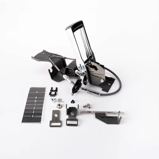 Shiftworks 1968-1970 Chevrolet Chevelle Automatic Transmission Floor Mount Shifters SW1023-RVB