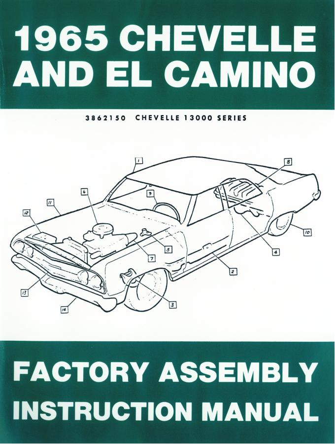 American Autowire 1965 Chevrolet Factory Assembly Manual 36295