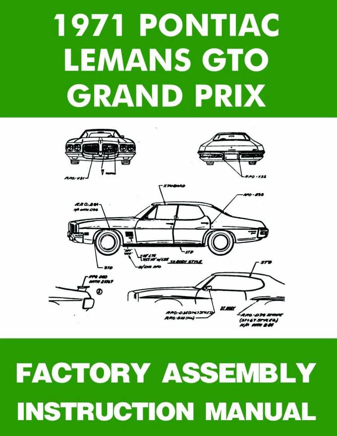 American Autowire Factory Assembly Manual - 1971 Lemans/GTO 36360