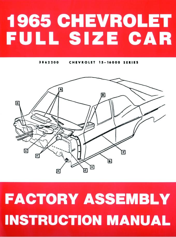 American Autowire Factory Assembly Manual - 1965 Chevy Fullsize 36324