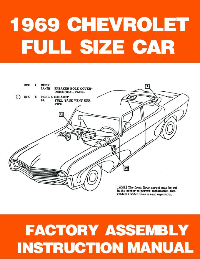 American Autowire Factory Assembly Manual - 1969 Chevy Fullsize 36328