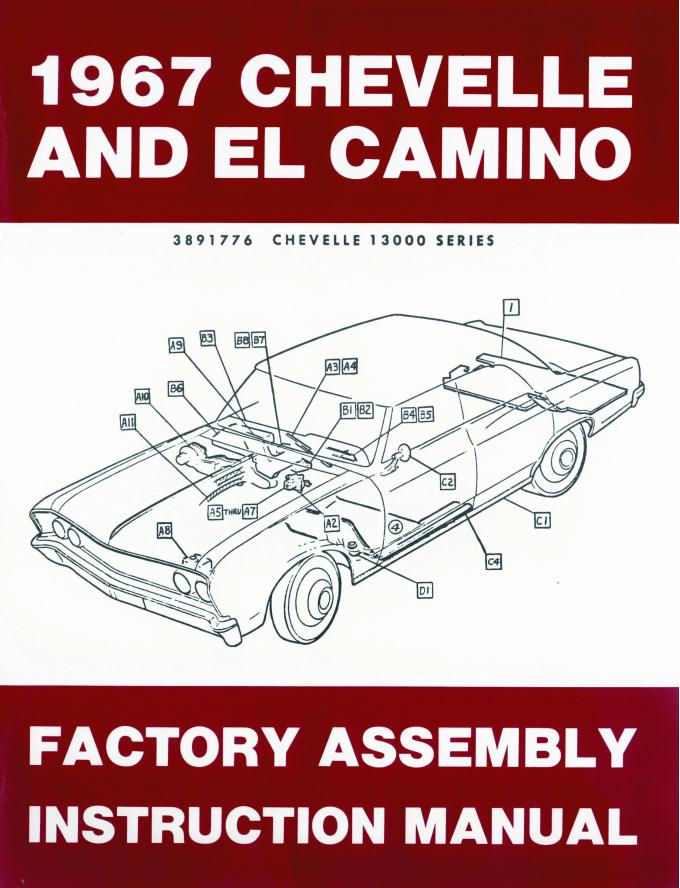 American Autowire Factory Assembly Manual - 1967 Chevelle 36297