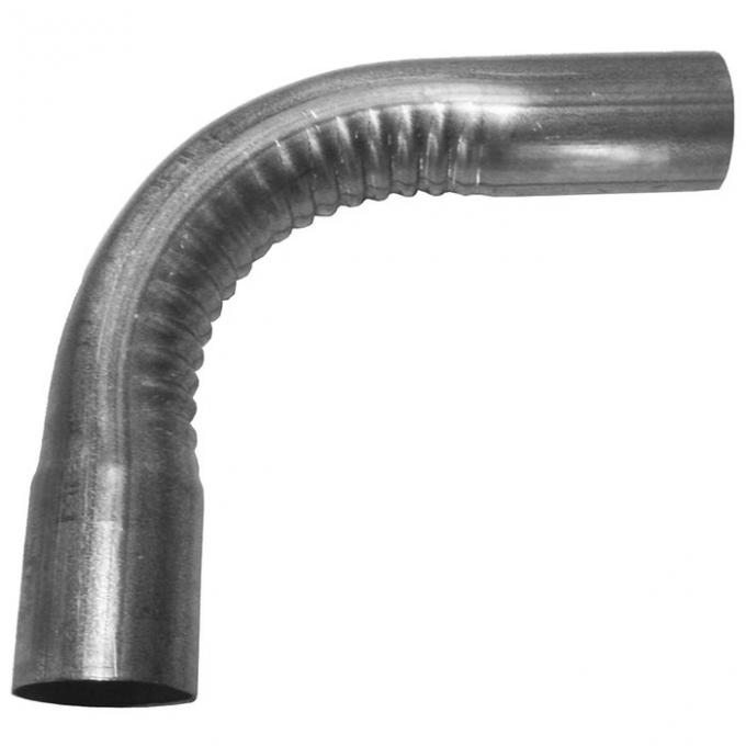 Nickson 90 Degree Exhaust Elbow: 2" Inside Diameter, 2" Outside Diameter, 4" Length to Elbow