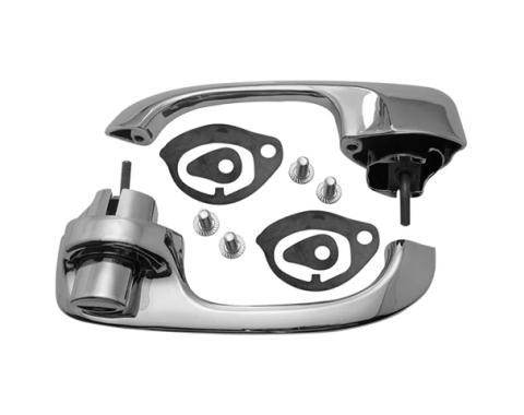 AMD Door Handle Assemblies, Outside, Front, LH/RH Set, 70-2 Chevelle Skylark (2 & 4-Door) T-4782