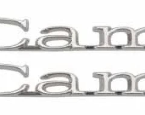 AMD Bedside Emblems, "El Camino", LH/RH Pair, 67 El Camino T-4837